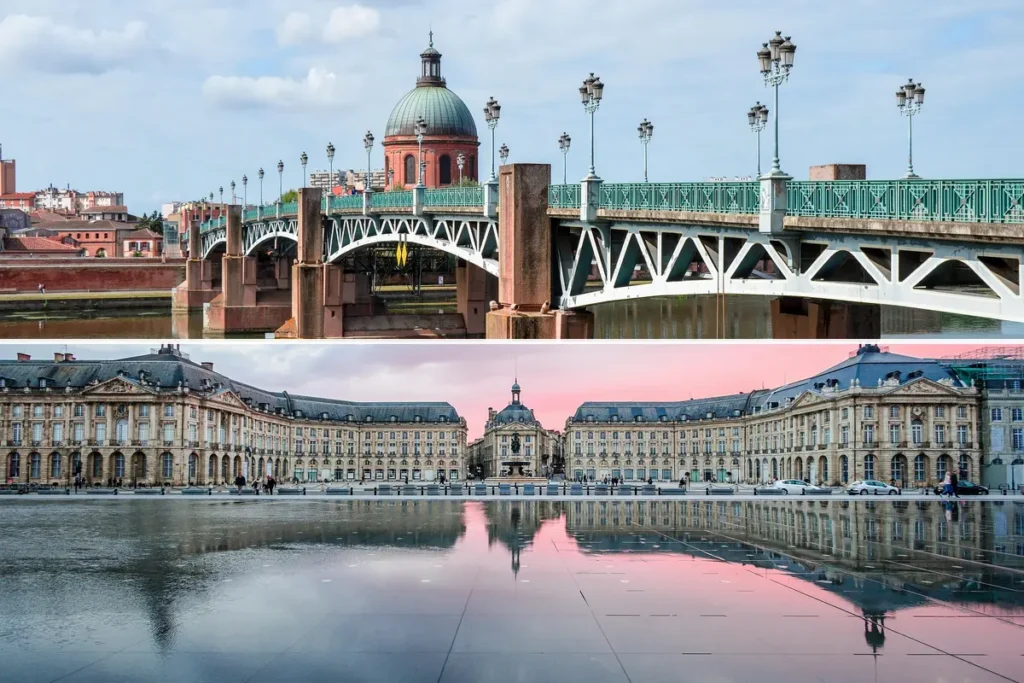 Taux vacance bureaux bordeaux toulouse 2026